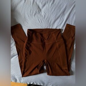 Fabletics Chocolate Brown Leggings